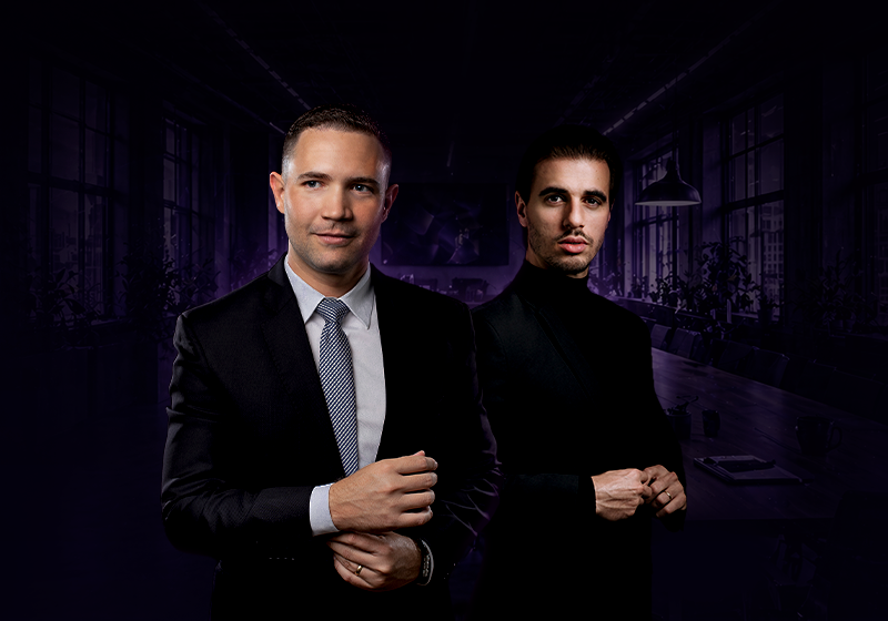 Samuel Macário e Herbert Rocha — fundadores